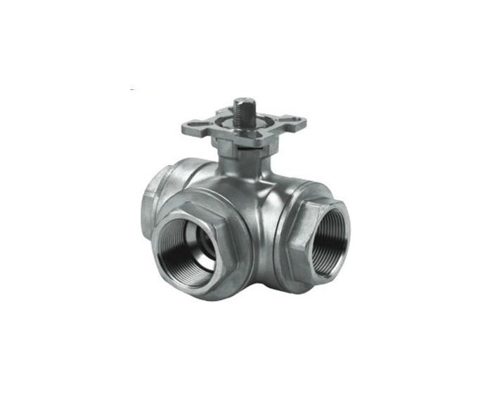 內(nèi)螺紋高平臺三通球閥10