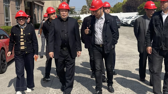 熱烈歡迎龍灣上海商會各位領(lǐng)導(dǎo)蒞臨我司參觀指導(dǎo)