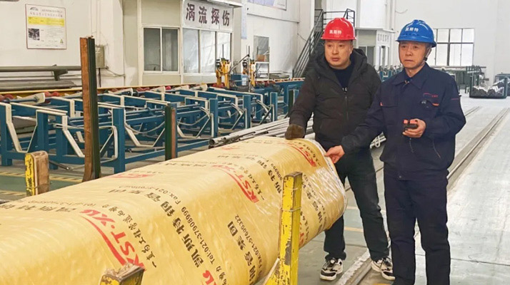 春節(jié)放假前夕,為確保完成交付全員上陣!